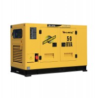 Water-cooled Chinese Weifang Huadong engine 50kva generator price