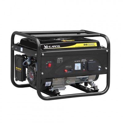 3KW Small AC Single Phase Home Power Generator Open Type Gasoline Generator