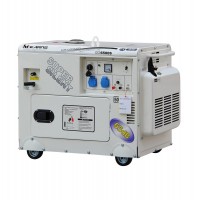 5.5KW rated output portable super silent gasoline generator