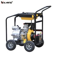 portable Air-cooled diesel engine 3 inch trash water pump