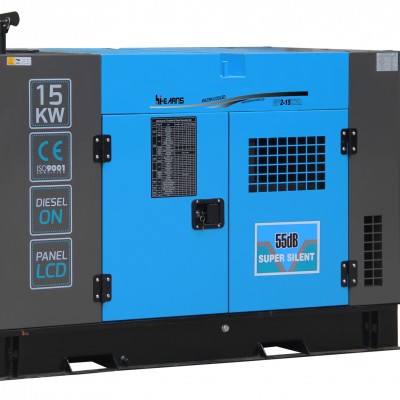 12kw/15kva  Hi-earns  generator water cooled portable generator